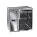 Krowne Metal , BS36L-KNS-L, Refrigeration- Self-Contained Back Bar Cooler