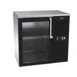 Krowne Metal , BS36R-GSS-R, Refrigeration- Self-Contained Back Bar Cooler