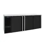 Krowne Metal , BS84L-BNS-RRR, Back Bar Refrigeration