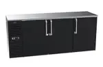 Krowne Metal , BS84L-BSS-LRL, Refrigeration- Self-Contained Back Bar Cooler