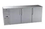 Krowne Metal , BS84L-SSS-LLR, Refrigeration- Self-Contained Back Bar Cooler