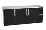 Krowne Metal , BS84R-BSS-LLR, Refrigeration- Self-Contained Back Bar Cooler