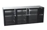 Krowne Metal , BS84R-GNS-LLL, Refrigeration- Self-Contained Back Bar Cooler