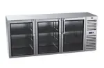 Krowne Metal , BS84R-KNS-LLL, Refrigeration- Self-Contained Back Bar Cooler