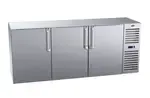 Krowne Metal , BS84R-SNS-LRR, Refrigeration- Self-Contained Back Bar Cooler