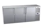 Krowne Metal , BS84R-SSS-LRL, Refrigeration- Self-Contained Back Bar Cooler
