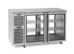 Krowne Metal , KPT84L-BNS-LLL/LLL, Pass-Thru Refrigerated Back Bar Cabinet
