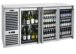 Krowne Metal , NS72L-KSS-RRL, Back Bar Refrigeration