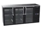 Krowne Metal , NS72R-GSS-LLL, Refrigeration- Self-Contained Narrow Door Back Bar