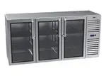 Krowne Metal , NS72R-KNS-LRL, Refrigeration- Self-Contained Narrow Door Back Bar