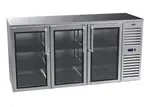 Krowne Metal , NS72R-KSS-RLL, Refrigeration- Self-Contained Narrow Door Back Bar