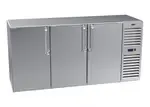 Krowne Metal , NS72R-SNS-RRR, Refrigeration- Self-Contained Narrow Door Back Bar