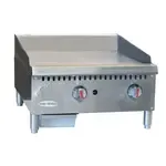 Serv-Ware SMGS-24, Griddle, Gas, Countertop