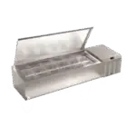 Serv-Ware TR46-HC, Refrigerated Countertop Pan Rail