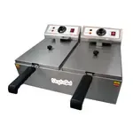 Skyfood Equipment FED-20-N, Fryer, Electric, Countertop, Split Pot