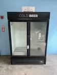 True GDM-49-HC~TSL01 Two Door Glass Door Cooler - 6927