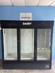 True GDM-72 HC 3 Glass Door Commercial Merchandiser Refrigerator