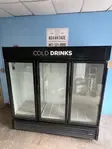 True GDM-72-HC-TSL01 Three Door Glass Door Cooler - 6101