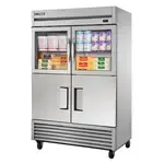 True Manufacturing , T-49-2-G-2-HC~FGD01, Refrigerator, Reach-In