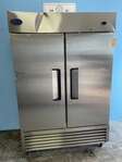 Advantage Valpro VP2F-HC 2 Door Stainless Steel Freezer with Cosmetic Damage 